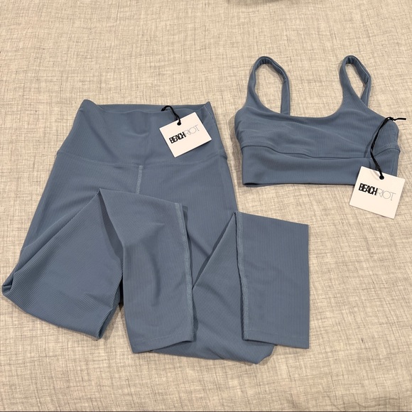 COPY - Beach Riot Workout Set Slate S/XS - Picture 11 of 11